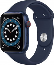 Apple Watch Series 6 (GPS) Blue Aluminum Case with Sport Band