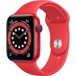Apple Watch Series 6 (GPS+Cellular) (PRODUCT)RED Aluminum Case with Sport Band