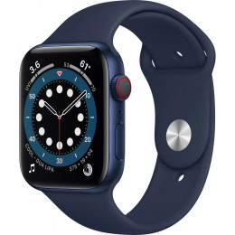 Apple Watch Series 6 (GPS) Blue Aluminum Case with Sport Band